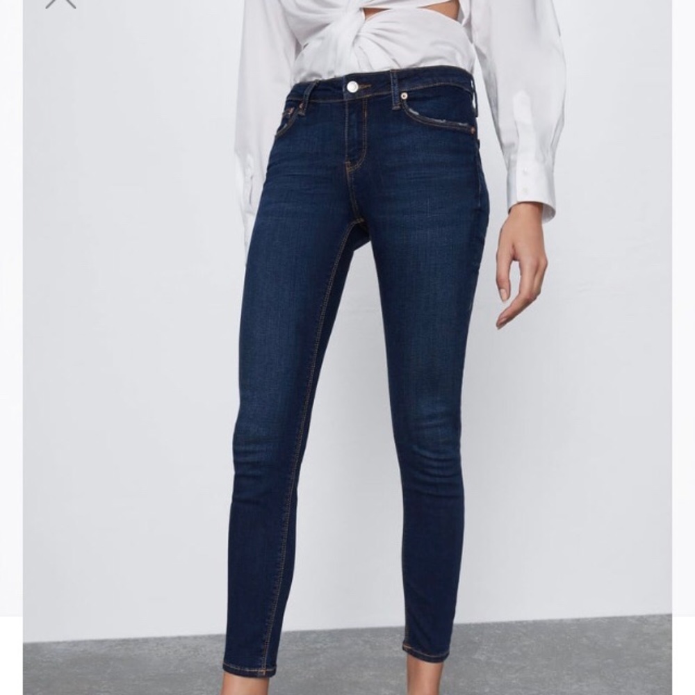 NWT Zara Jeans “The Skinny” 44